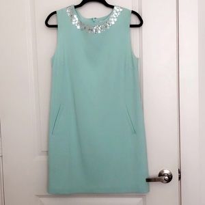 Vineyard Vines aqua dress with sequins